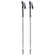 image 1 of Folding Carbon Pole Pair Lightweight Compact 5 Section Hiking Trekking Sticks | Black | Black | One Size | 2