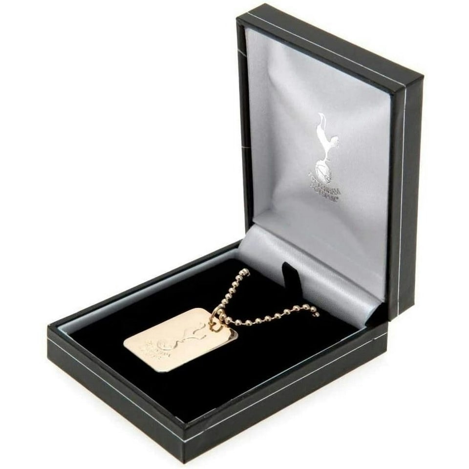 image 1 of Tottenham Hotspur FC Dog Tag - Gold - One Size