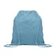 image 1 of MidOcean Cabetri Colour Recycled Cotton Drawstring Bag - Petrol - One Size Blue