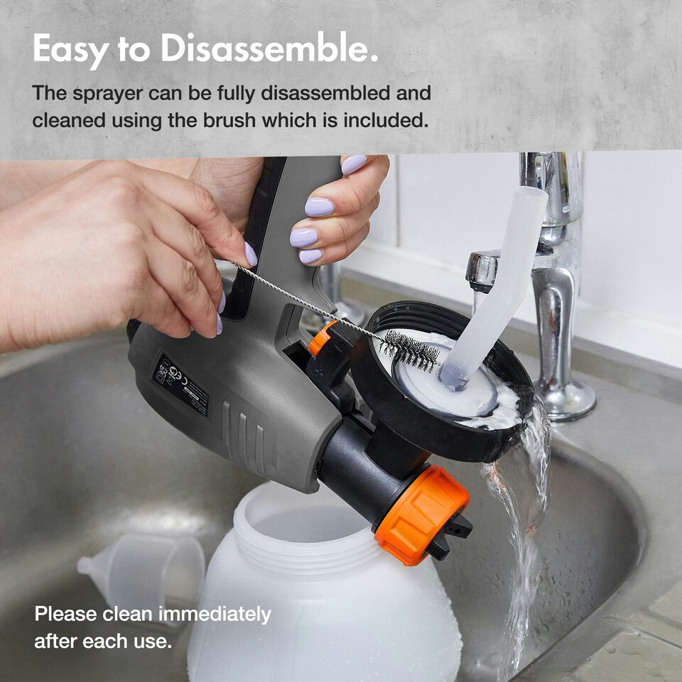 image 1 of VonHaus Paint Sprayer Gun Electric 800W
