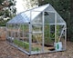 image 4 of Greenhouse Hybrid 6 x 12 - Polycarbonate - L370 x W185 x H208 cm - Silver