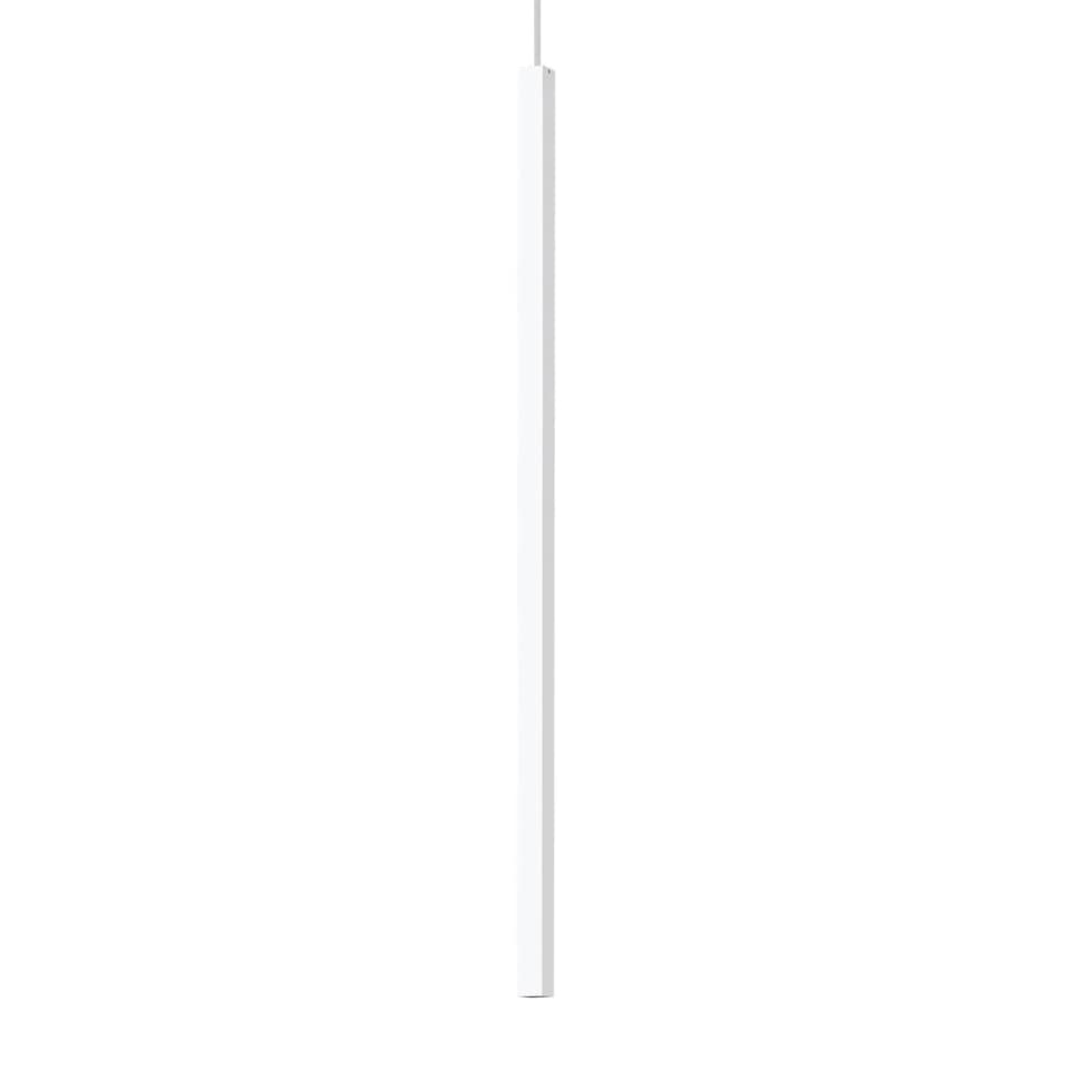 Ultrathin LED 1 Light Ultra Slim Ceiling Pendant White