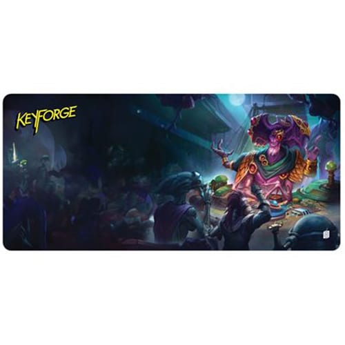 KeyForge: Ekwidon - Blue Light Special - Extra-Wide Playmat - Brand New
