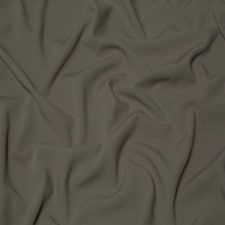 Minerva Core Range Brown Stretch Woven Viscose Crepe Fabric for Dressmaking, 145cm / 57" Wide - per metre