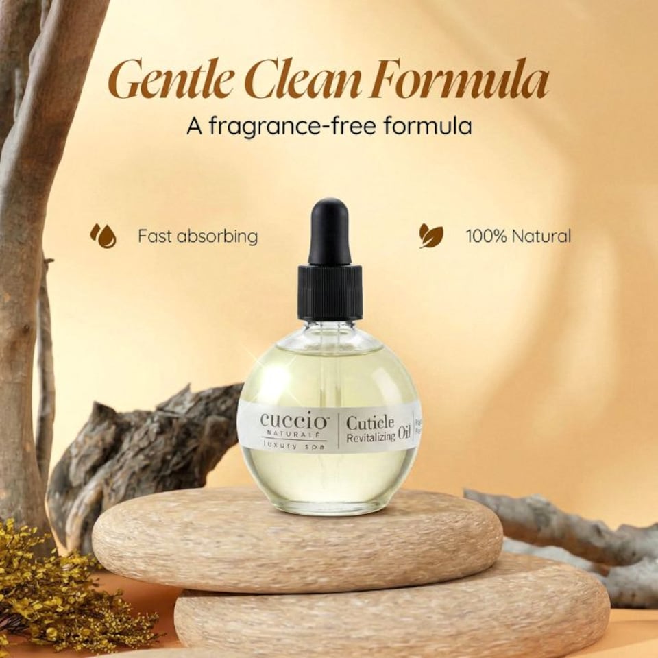 image 1 of Cuccio Naturale Revitalising Cuticle Oil - Fragrance Free 68ml