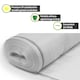 image 2 of Pegdev White Heavy Duty Plants & Crops Netting 2m x 26m UV Stabilised Mesh