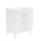 image 5 of Babymore Kimi Nursery Chest Changer - Acrylic