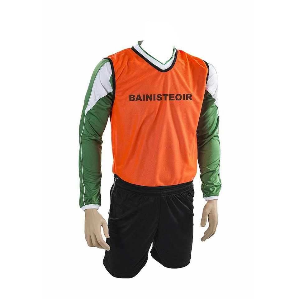 Precision Unisex Adult Bainisteoir Gaelic Officials Bib - Fluorescent Orange - One Size