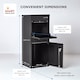 image 9 of SMART PARCEL BOX® Large Front & Rear Access | Black | 1