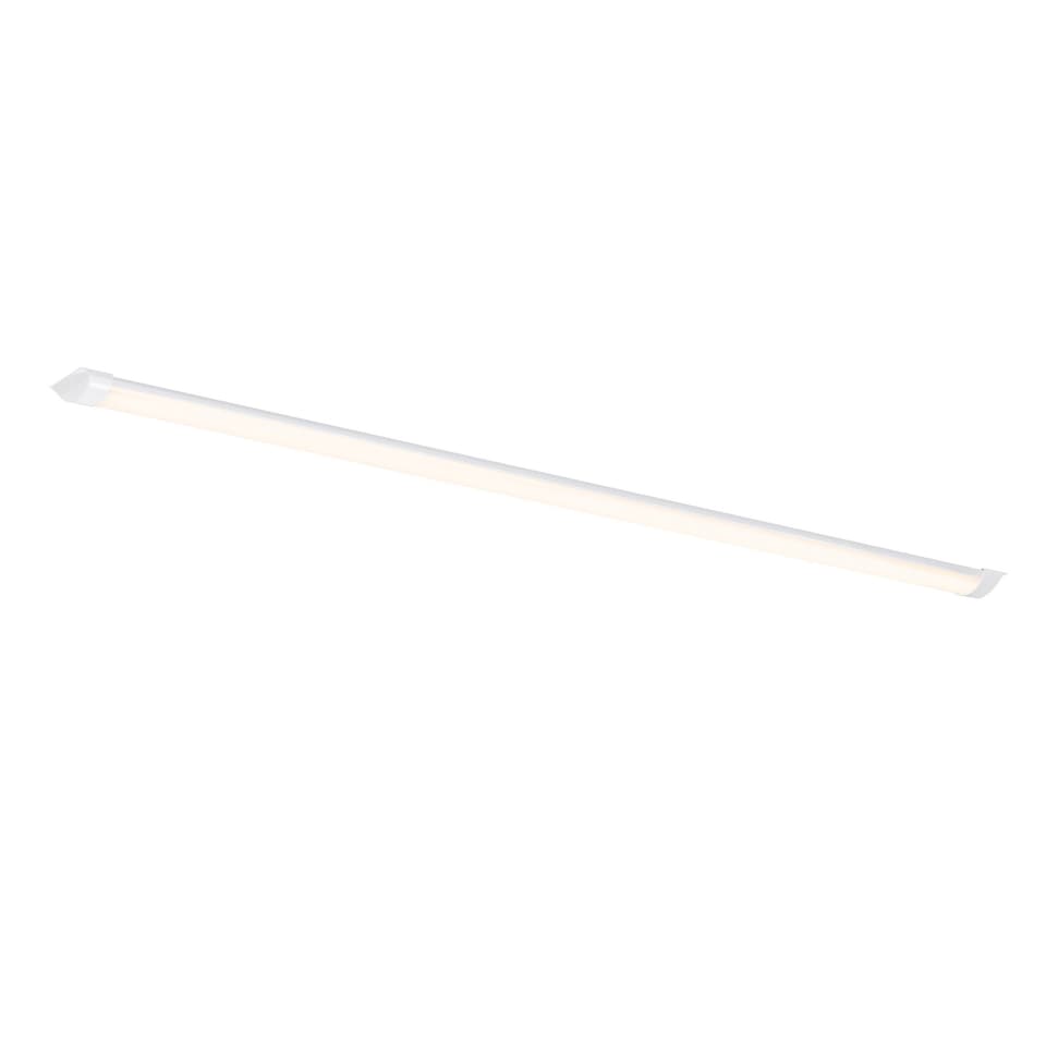 image 1 of Nordlux Glendale Indoor Batten Light Fitting White Plastic Intergrated LED  25,000hrs - Mains Powered, IP20