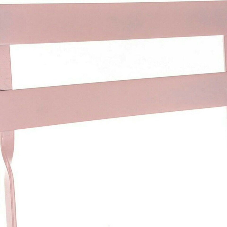 image 1 of Table set with 2 chairs DKD Home Decor MB-177410 Pink 60 x 60 x 75 cm (3 pcs) Pink