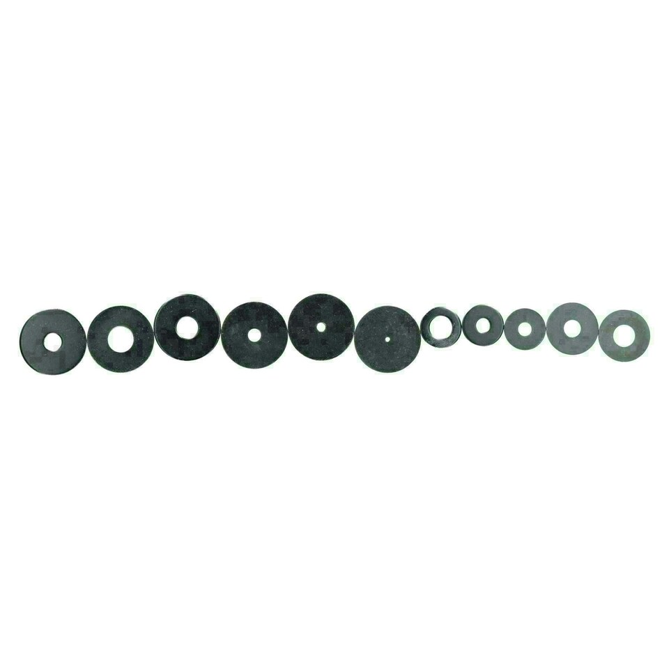 image 1 of 240pc Large Penny Repair Washers Circle Round Carbon Steel Nuts Screws Bolts