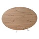 image 2 of Dining Table Home ESPRIT White Brown Iron MDF Wood 120 x 120 x 75 cm N/A
