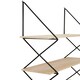 image 4 of Interiors By Premier Stylish 4 Layer Shelf, Durable Design Metal Frame Shelf For Balcony, Ample Storage Hanging Frame Shelf Cream