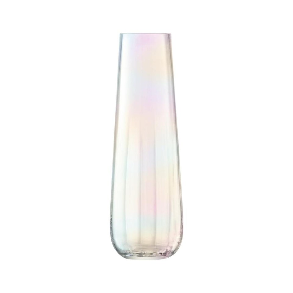 image 1 of LSA Mother of Pearl Mouth-Blown Glass Design Vase H36cm