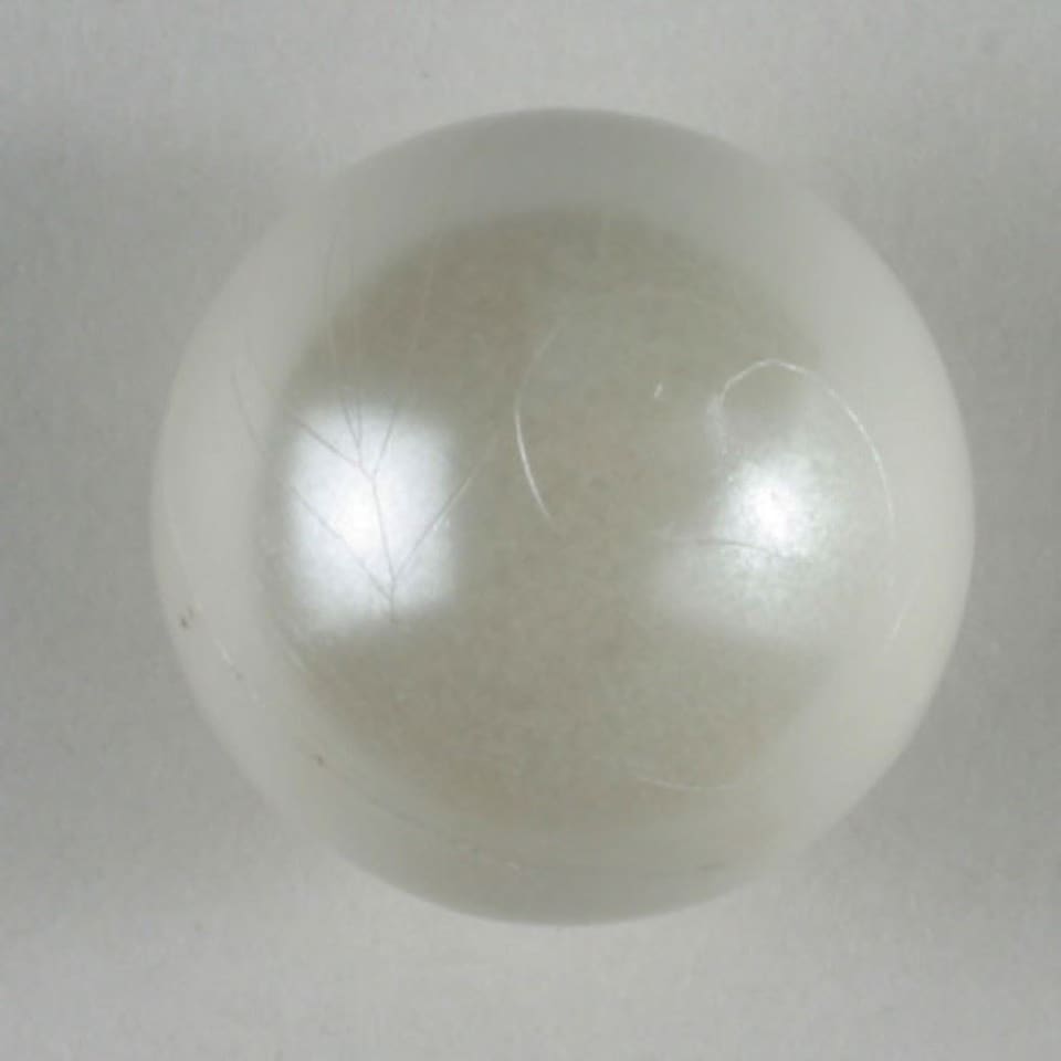 Dill Pearl Round Ball Buttons for Dressmaking - 8mm - per value pack of 40