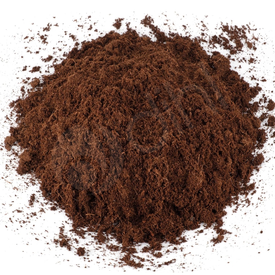 image 1 of Dihl 5KG Organic Coconut Coco Coir Fibre Compost Block Bricks, Expands to 70 Litres, 100% Natural Compressed Peat-Free Garden Growing Medium, Seedling Potting Bedding Soil, pH Balanced