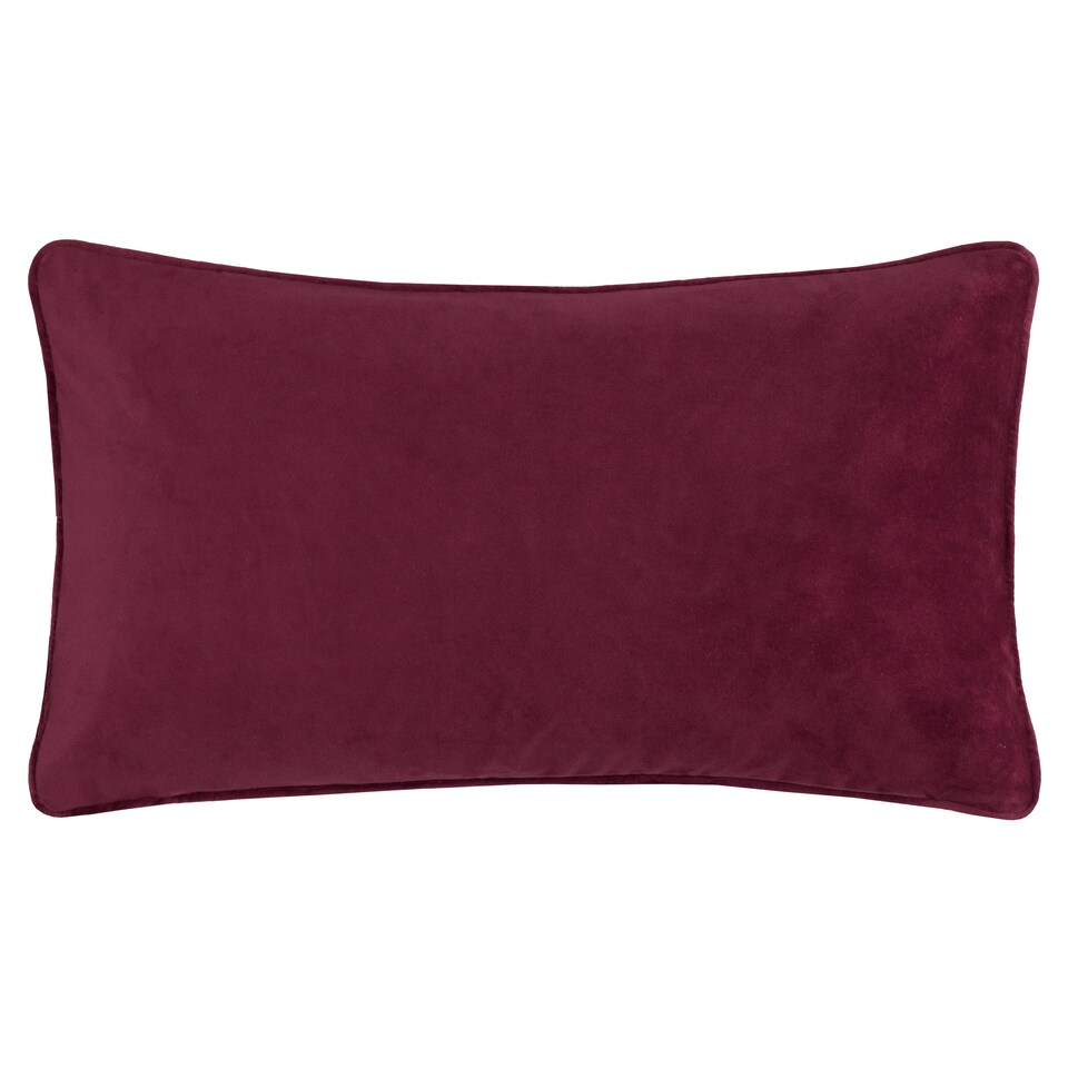 image 1 of Furn Bad Witch Embroidered Velvet Cushion | Black | Black Magic