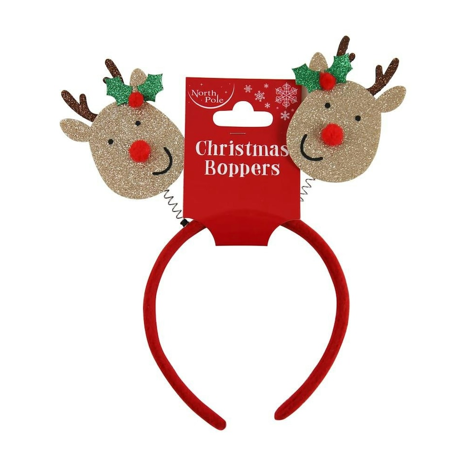 image 1 of Snowman Or Reindeer Christmas Boppers