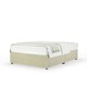 image 1 of Neptune Spring Cream Naples Velvet Divan Set Super King