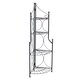 image 2 of 4 Tier Foldable Metal Garden Flower Plant Stand Display Shelf