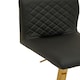 image 5 of Interiors by Premier Baina Black And Gold Bar Stool With Round Base