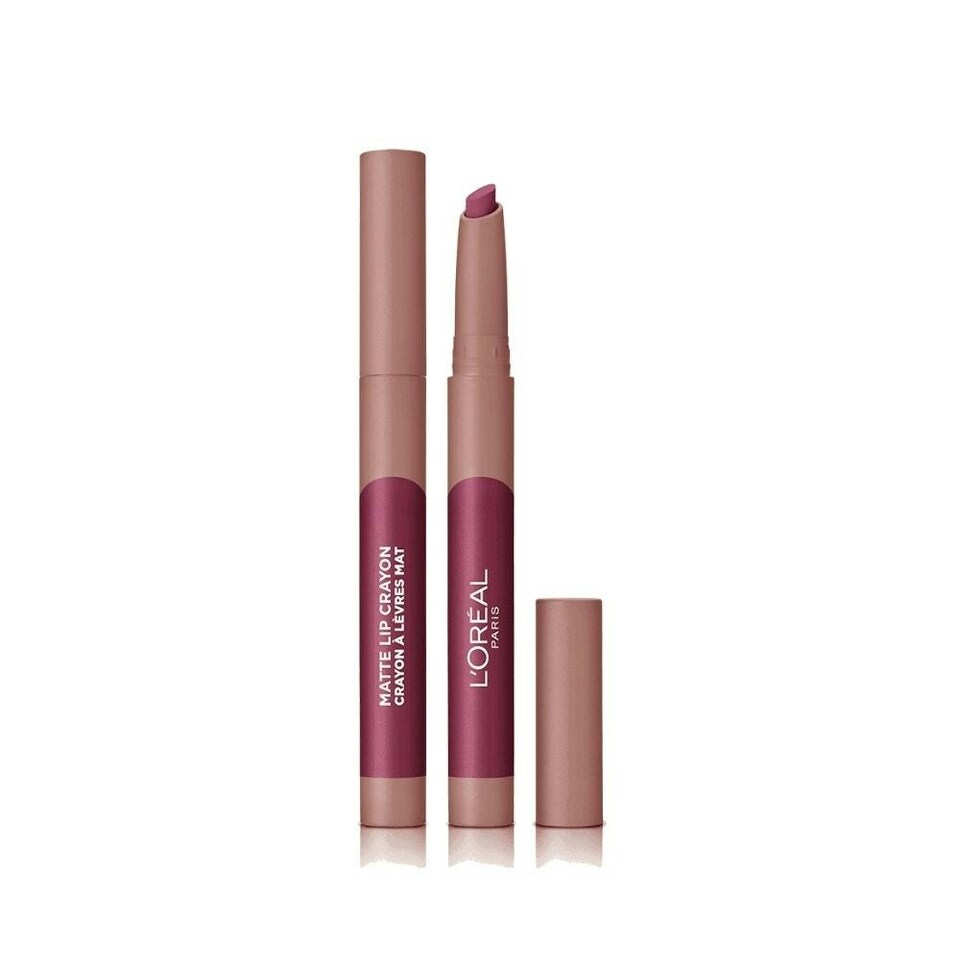 image 1 of L'Oreal Infallible Matte Lip Crayon - 107 Sizzling Sugar