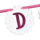 image 4 of Floss & Rock Make Your Own Party Bunting Kit - Petal Fairy | Pink