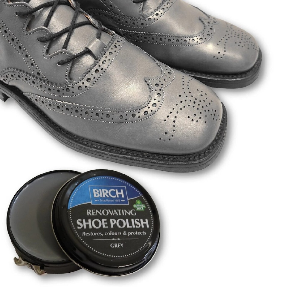 image 1 of BIRCH Renovating Shoe Polish - Restores Colour and Nourishes Leather 50ml
