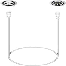 10m Extension Lead White IP65