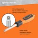 image 3 of VonHaus 130pc Socket and Bit Set with 72 Teeth Ratchet Handle