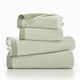 image 2 of The Lyndon Company Willow Weave Stripe Sage Bath Towel | Green