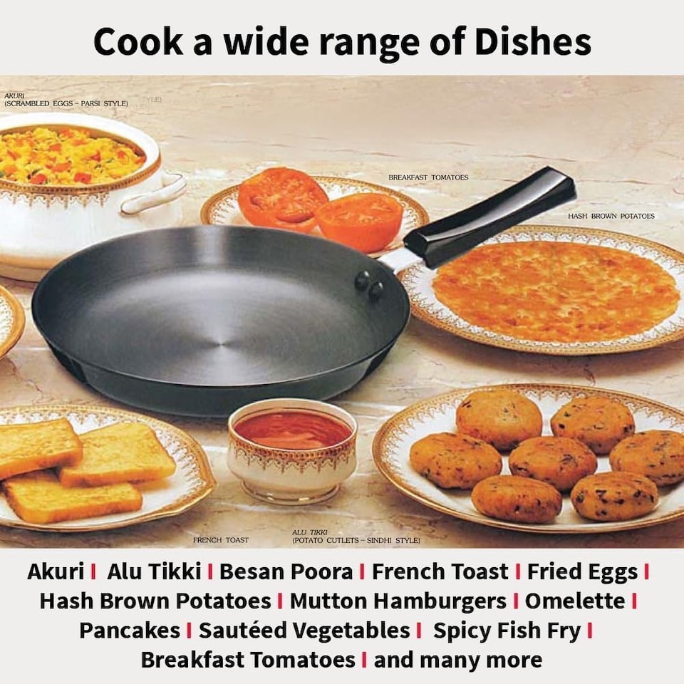 image 1 of Futura 10" Hard Anodised Frying Pan with Lid, Medium, Black