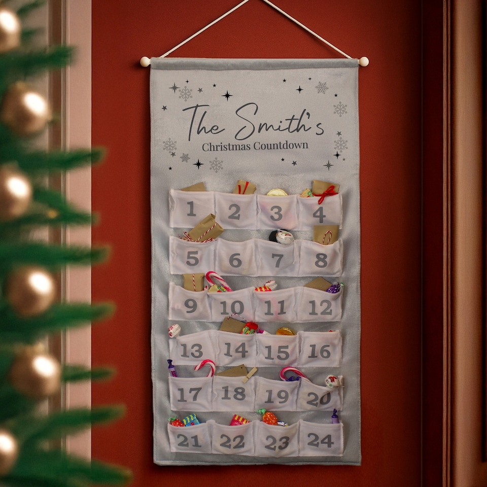 image 1 of Personalised Family Advent Calendar