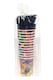 image 2 of Pack of 12 Halloween 3D Cups With Straw and Lid