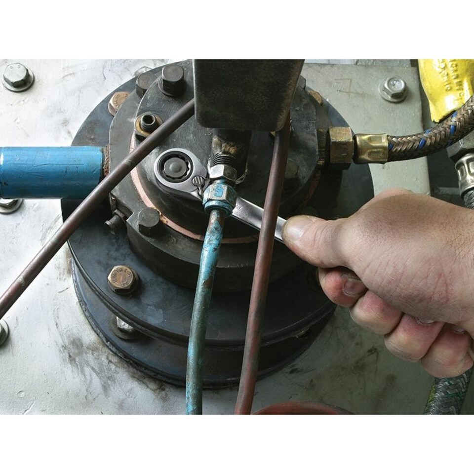 image 1 of Expert Ratcheting Spanner | Multi | Multi Colour | 10mm | 1