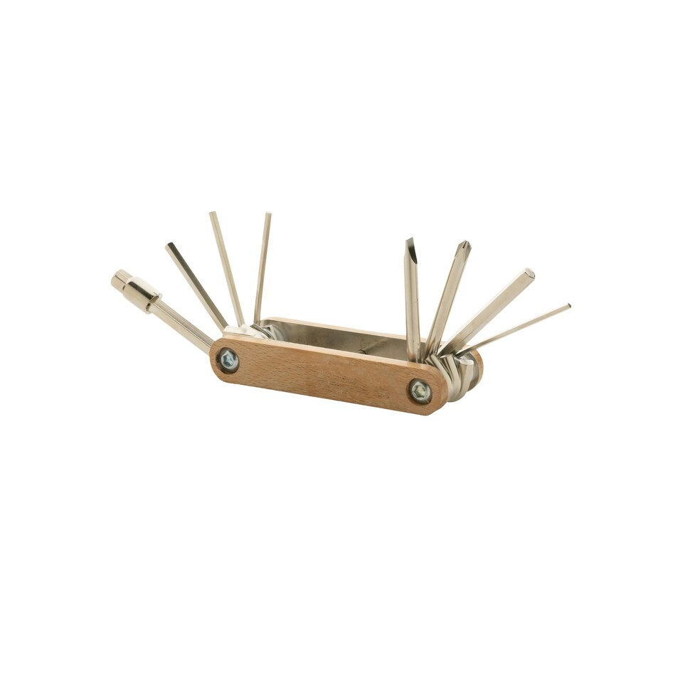 image 1 of XD Collection Wooden Hex Key Set - Brown - One Size