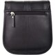 image 5 of Genuine Soft Leather Sadle Bag Style Crossbody Shoulder Handbag White | Ivory