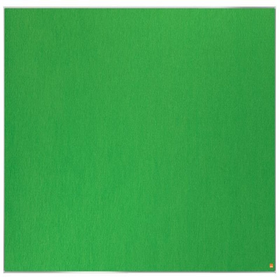 Nobo Impression Pro Widescreen Green Felt Noticeboard Aluminium Frame 1550x870mm 1915427