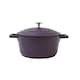 image 1 of MasterClass Cast Aluminium 2.5L Casserole Dish Purple