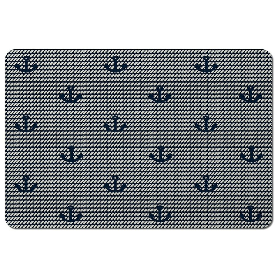 image 1 of Anchors on Rope Pattern (Placemat)
