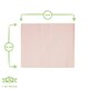 image 3 of Nicola Spring Cotton Fabric Placemats - Baby Pink - Pack of 6 Pink