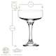 image 3 of LAV Misket Glass Champagne Saucers - 235ml - Pack of 12