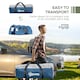 image 8 of Outsunny 5-6 Man Family Tent Camping Tent with 2 Room and Carry Bag, Blue
