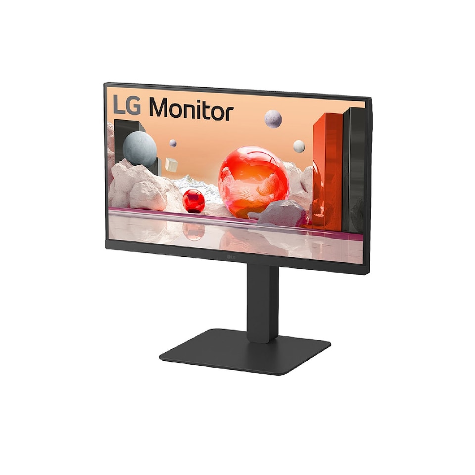 image 1 of LG 24BA850-B.AEK 23.8-Inch IPS Full HD 100Hz Height Adjustable Built in Speakers USB