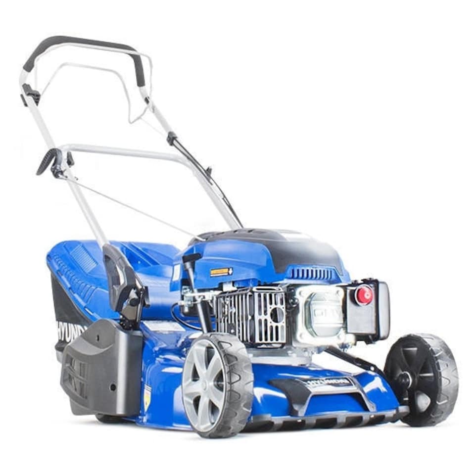 image 1 of Hyundai 17"/43cm 139cc Self-Propelled Petrol Roller Lawnmower | HYM430SPR