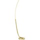 image 6 of HOMCOM Floor Lamp with LED Strip, Standing Lamp for Living Room, Gold Tone | Gold | 46L x 25W x 147H