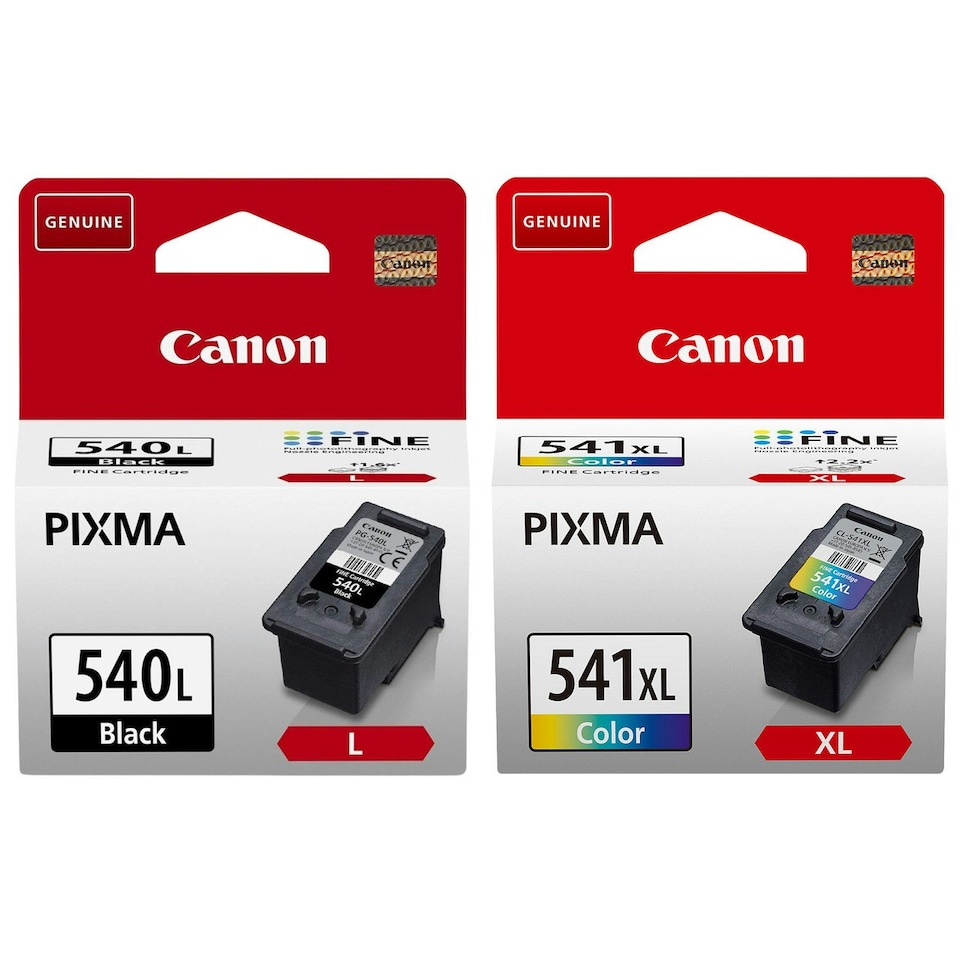 image 1 of Canon PG540L Black & CL541XL Colour Ink Cartridge
