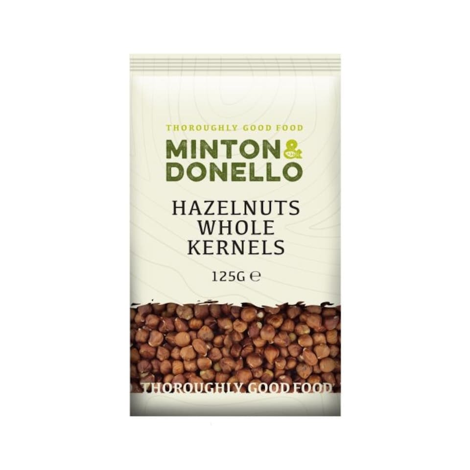 image 1 of Minton & Donello Whole Hazelnut Kernels 6 x 125g