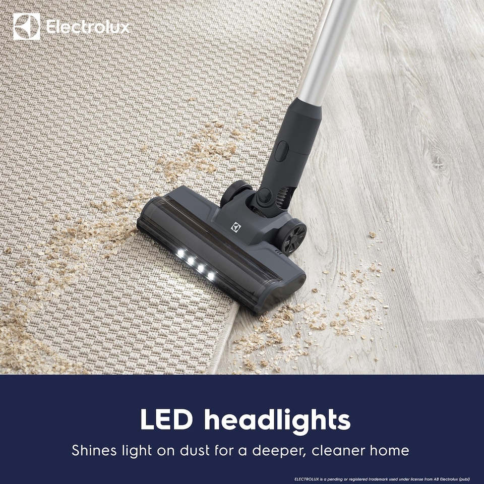 image 1 of Electrolux 600W Corded Stick Vacuum Cleaner Grey